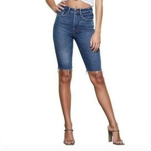 Good American High Waist Women's Denim Blue Jeans Size 6 / 28